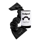 Nodpod Gentle Pressure Sleep Mask | Patented Light Blocking Design for Sleeping, Traveling & Relaxation - Black Onyx