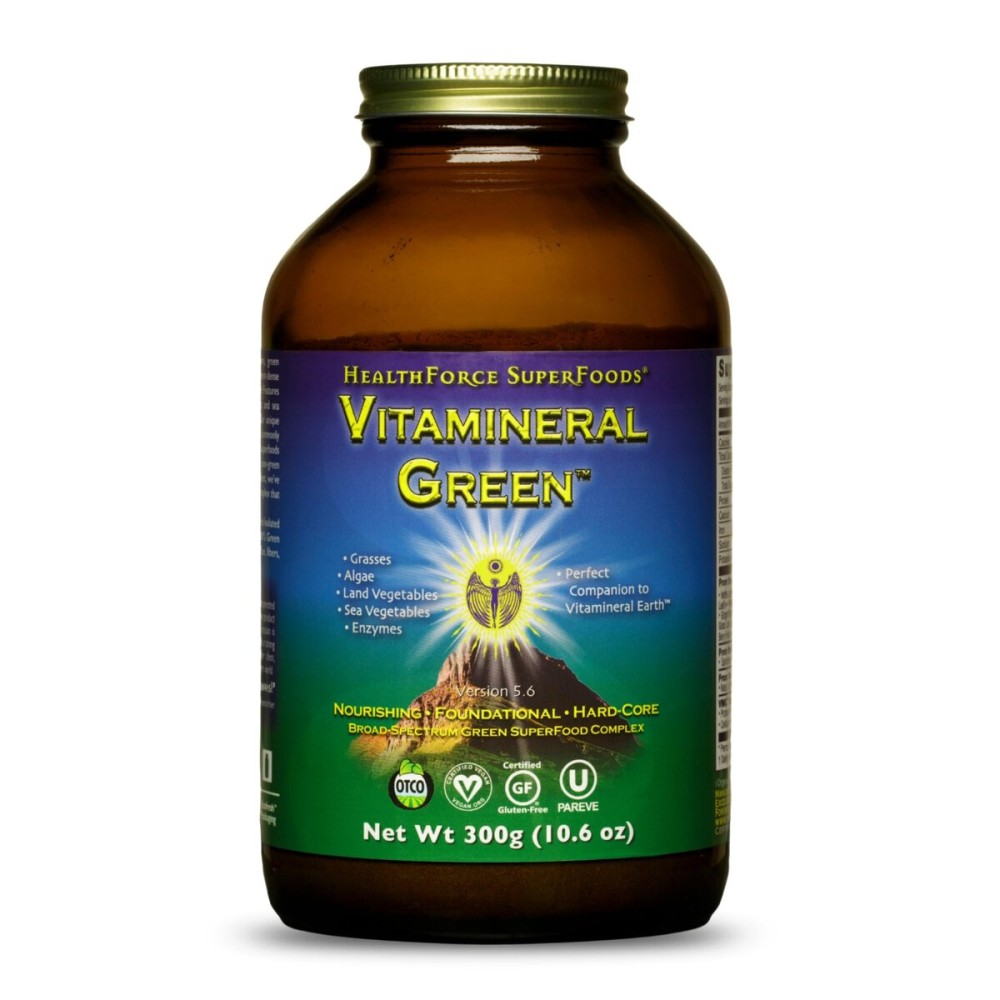 HealthForce SuperFoods Vitamineral Green 300 Grams Powder