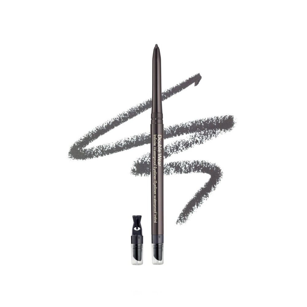 Este Lauder Double Wear Long-Lasting Infinite Waterproof Eyeliner Pencil | Includes Built-In Sharpener, 03 Graphite