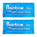 Soft Ice Packs Reusable Gel Pack 2, Hot and Cold Gel Ice Packs for Injuries, Headaches, Joint Pain Relief, Comfort Ice Pack Flexible Therapy on Neck, Ankle, Knee, Leg, Shoulder, Elbow, Wrist, Feet