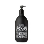 Compagnie de Provence Savon de Marseille Extra Pure Liquid Soap - Black Tea - 16.7 Fl Oz Glass Pump Bottle