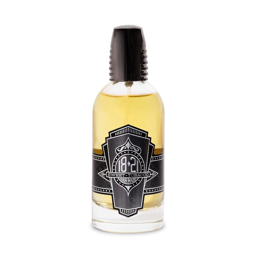 18.21 Man Made Mens Cologne, Sweet Tobacco Fragrance, 3.4 Fl. Oz - Long-Lasting Eau De Parfum for Men, Sweet Scent with Woodsy Undertones - Eau De Toilette with Masculine Aromatics