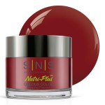 SNS Nail Dip Powder, Gelous Color Dipping Powder - P.S. I Love You (Red/Burgundy, Cream) - Long-Lasting Dip Nail Color Lasts 14 Days - Low-Odor & No UV Lamp Required - 1oz