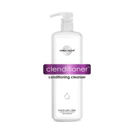 KERACOLOR Clenditioner Cleansing Conditioner Color Safe Prevents Fade - Replaces Your Shampoo, Keratin Infused, 33.8 Fl Oz