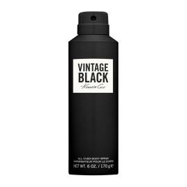 Kenneth Cole Vintage Black Body Spray for Men, 6.0 Fl. Oz.