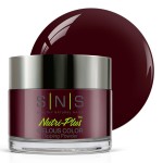SNS Nail Dip Powder, Gelous Color Dipping Powder - Euro Talks (Wine, Brown/Maroon, Cream) - Long-Lasting Dip Nail Color Lasts 14 Days - Low-Odor & No UV Lamp Required - 1oz