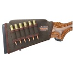Beartooth Comb Raising Kit 2.0 | Adjustable Cheek Riser | Rifle Stock Ammo Holder | Improve Comfort | Reduce Recoil | Premium Neoprene | Made in The USA | Rifle - Right Handed, Brown