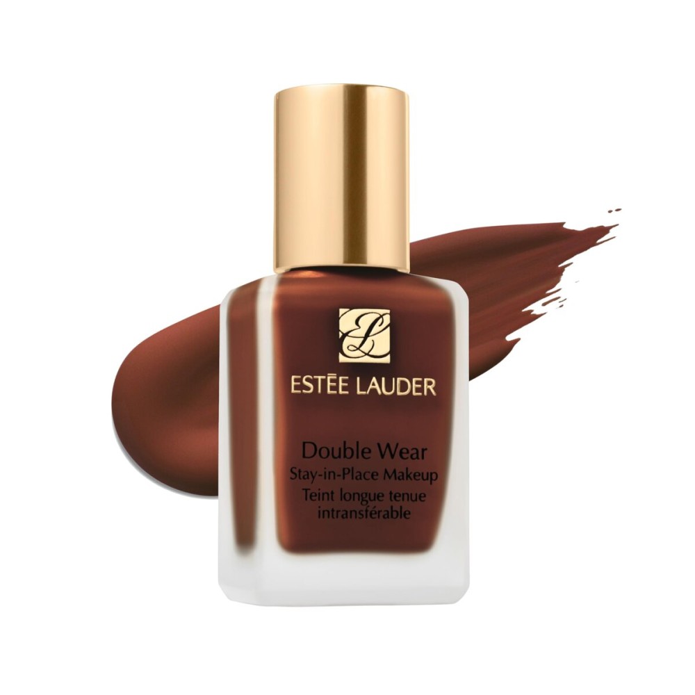 Este Lauder Double Wear Stay-in-Place 24-Hour Long-Wear Matte Foundation Makeup, 1 Fl Oz, 7N1 Deep Amber