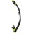 Cressi Supernova Dry Dry Snorkels, Black/Lime