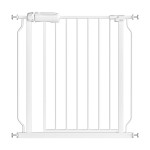 Fairy Baby 29-34 Inch Wide Baby Gate for Doorways Stairs Hallway, Walk Through Pressure Mounted Child Gates, Indoor Safety Child Gates for Kids or Pets