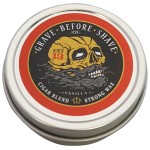 Fisticuffs Cigar Blend Strong Hold Mustache Wax 1 OZ. Tin