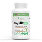 Jigsaw Health MagSRT (B-Free) | Premium, Organic, Slow Release Magnesium Supplement | Active, Bioavailable Magnesium Malate Tablets | 240 Tablets | 60 Servings
