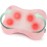 Zyllion Shiatsu Back and Neck Massager with Heat - 3D Electric Kneading Deep Tissue Massage Pillow for Muscle Pain Relief, Pink, ZMA-13