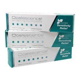 Opalescence Whitening Toothpaste for Sensitive Teeth - Oral Care, Mint Flavor, Gluten Free - 3 Pack