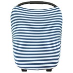 Copper Pearl Baby Car Seat Cover Canopy and Nursing Cover Multi-Use Stretchy 5 in 1 Gift The Sailor