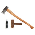 1844 Helko Werk Germany Traditional Saxon - Made in Germany Heavy Duty Splitting Axe for Chopping Firewood and Splitting Logs - Heavy Wood Splitting Axe, Head 6-1/4 lbs, Handle 31 in. (Saxon) 13588