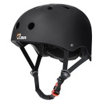 JBM Skateboard Helmet - Lightweight, Adjustable & Ventilated Helmet for Scooter, Roller Skate, Inline Skate