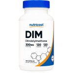 Nutricost DIM (Diindolylmethane) 300mg, 120 Capsules with BioPerine (2 Bottles)