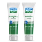 SmartMouth Premium Zinc Ion Toothpaste - Whitening - with Fluoride - Refreshing, Anti-Cavity Toothpaste for Adults - Strengthens Enamel - Mild Mint Flavor, 6 oz (2 Pack)