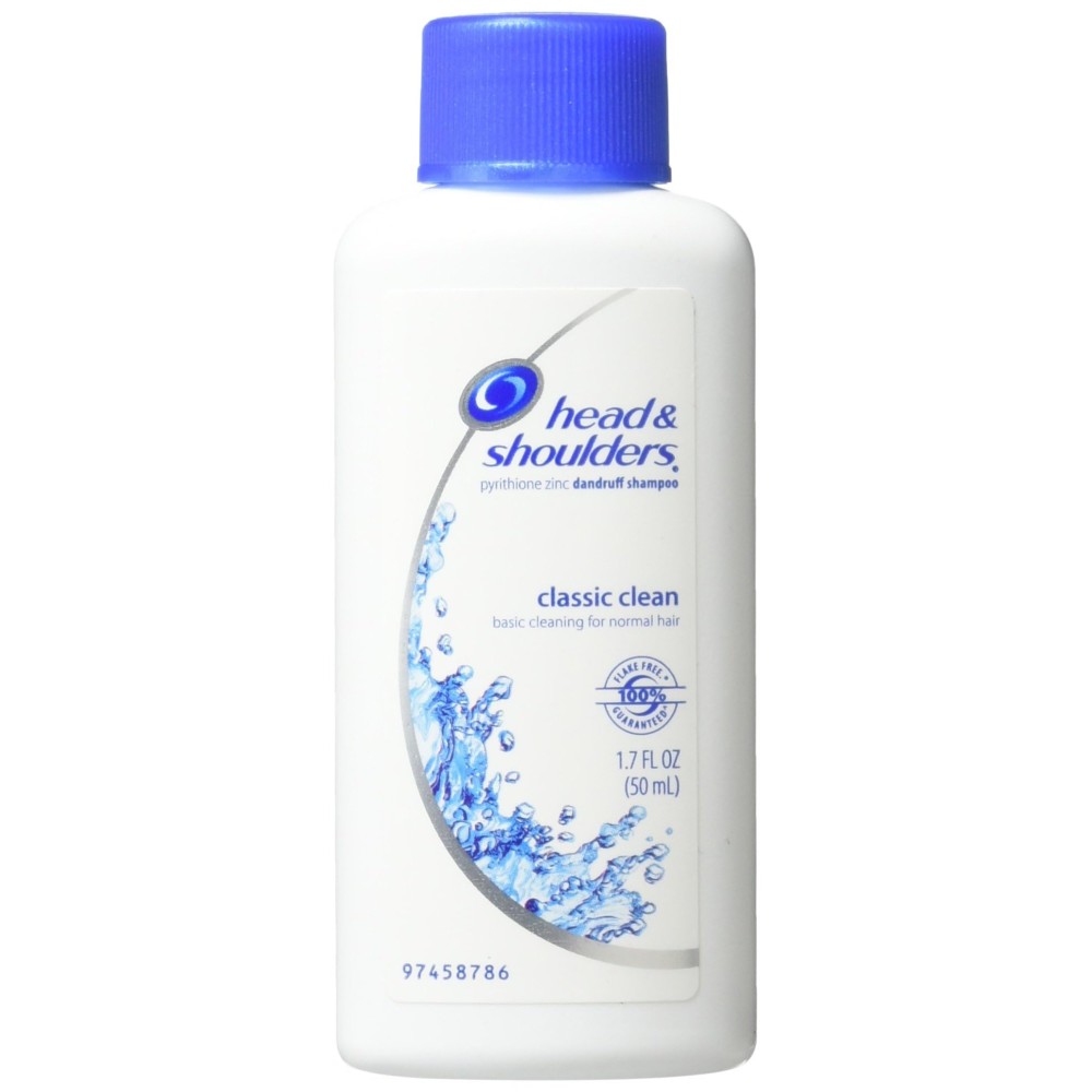 Head & Shoulders Classic Clean Dandruff Shampoo 1.70 oz (Pack of 2)