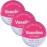 Vaseline Lip Therapy Rosy Lips Tin 3-Pack - Tinted Lip Balm for Soft, Smooth, Glossy Lips, 0.6 Oz Ea