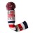 Craftsman Golf US Flag Knit Pom Pom White Blue Red Fairway Wood Head Cover Headcover for Callaway Mizuno Cobra Taylormade (3 Wood Cover)