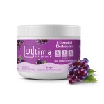 Ultima Replenisher Daily Electrolyte Powder Drink Mix - Sugar Free - Grape, 30 Servings - Hydration Powder with 6 Key Electrolytes and Trace Minerals - Keto Friendly, Vegan, Non-GMO
