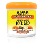 Jamaican Mango & Lime Love Your Locs Lock Gro - Hydrating Scalp Spray for Locs, Braids & Twists - Promotes Growth, Prevents Dryness & Itchiness - Nourishing Shea Butter & Herbal Formula 16 oz