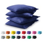 GoSports Official Regulation Cornhole Bean Bags Set (4 All Weather Bags) - 15 Colors Available