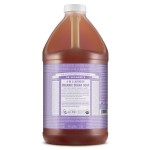 Dr. Bronner\'s Organic Sugar Soap (Lavender, 64 Ounce)- Made with Organic Oils, Sugar & Shikakai Powder, 4-in-1 Uses: Hand and Body Wash, Face, Hair- Cleanses, Moisturizes, Nourishes, Vegan