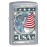 Zippo Pocket Lighter: Liberty Flag - Street Chrome 75666