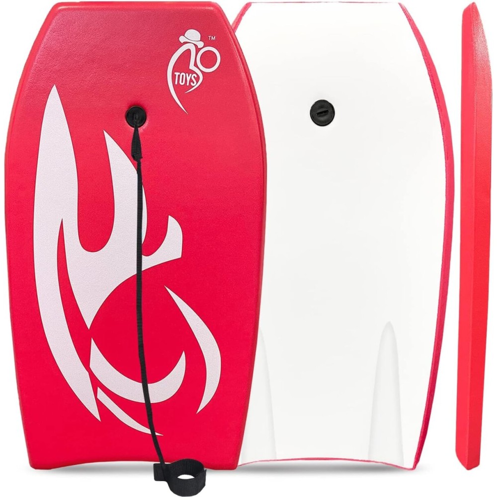 Bo-Toys Body Board Lightweight with EPS Core (RED, 41-INCH)