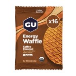 GU Energy Stroopwafel Caramel Coffee Sports Nutrition Waffle, Caffeine Included, and Kosher Dairy, On-The-Go Energy for Any Workout, 16 Count