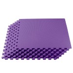 We Sell Mats -  Inch Thickness Multipurpose EVA Foam Floor Tiles - Interlocking Floor Mat for Indoor Gym, Playroom, and Home Use