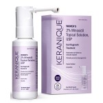 Keranique Hair Regrowth Treatment for Women - 2% Minoxidil for Hair Growth & Thickening - Topical Solution Scalp Treatment for Hair Loss & Thinning w/ Precision Spray Applicator - 2 Fl Oz