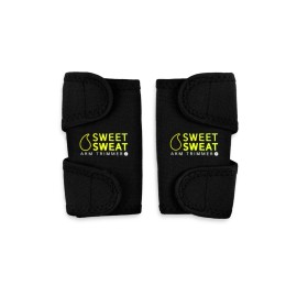 Sweet Sweat Arm Trimmers for Men and Women. Includes free sample of Sweet Sweat \'Workout Enhancer\'! Size: Medium