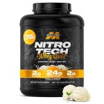 MuscleTech Whey Protein Powder (Vanilla Cream, 5LB) - Nitro-Tech Whey Protein Isolate Smoothie Mix for Lean Muscle & Recovery - 24g of Whey Gold for Women & Men - Packaging May Vary