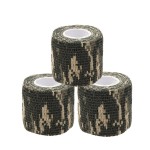 SEADESKY Camouflage Tape Wrap 5CM x 4.5M Camo Form (Pack of 3) (Camouflage3)