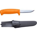Morakniv Craftline Basic 511 Fixed-Blade Knife with High Carbon Steel Blade and Combi-Sheath, 3.6 Inch