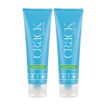 Crack HAIR FIX Styling Treatment - Multi-Tasking, Anti-Frizz, Leave-In Styling Cream with Protection from Humidity, Chlorine, Heat Treatments & Sun (3 Oz - PACK OF TWO)