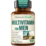 Multivitamin for Men - Methylated Mens Multivitamins & Multiminerals Capsules with Vitamin B12, A, D, C, Zinc, Magnesium & More for Complete Daily Support - High Potency Bioavailable Vitamins for Men