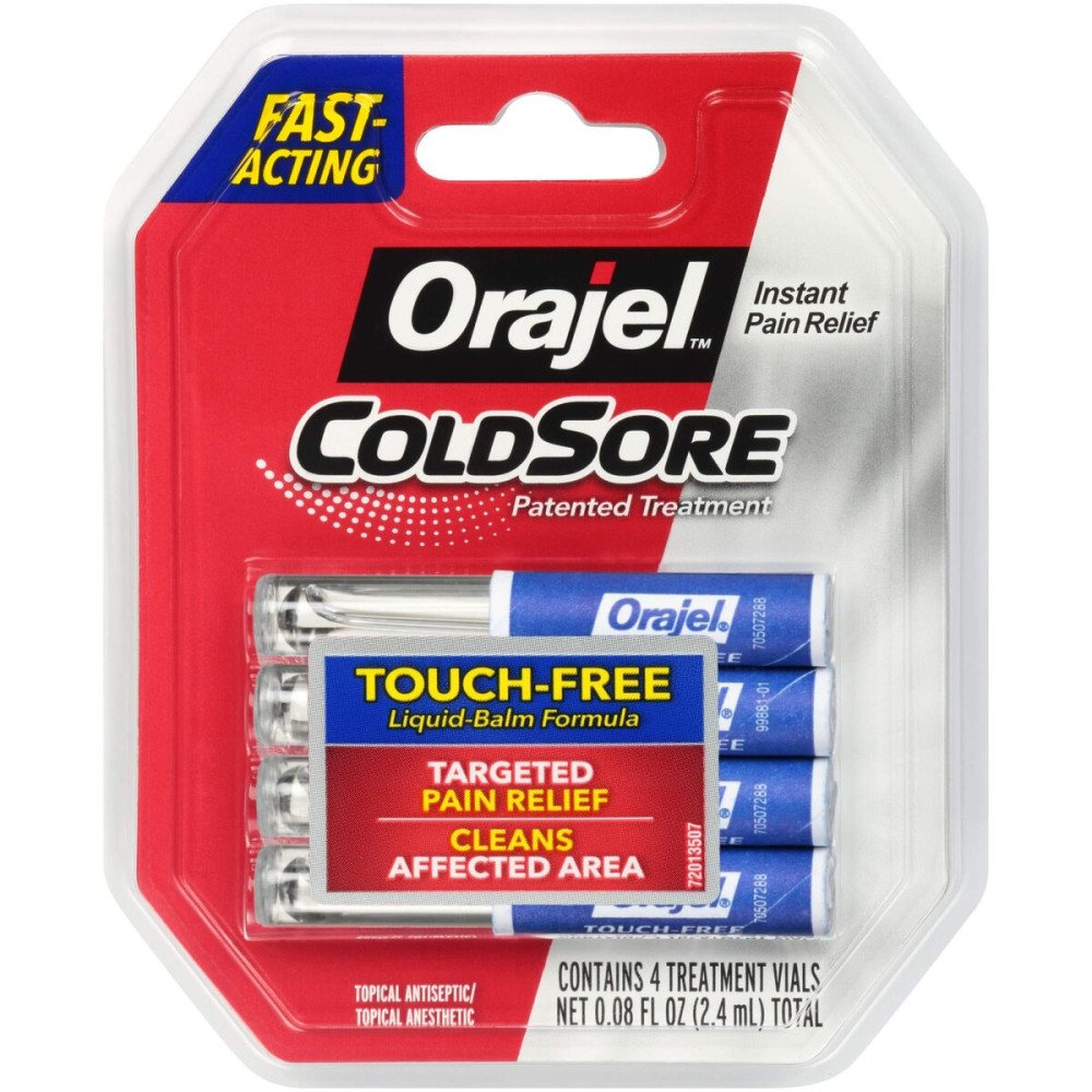 Orajel Cold Sore Treatment - Instant Relief for Cold Sore Pain- From 1 Oral Pain Relief Brand