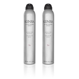 Kenra Ultra Freeze Spray 30 | Ultimate Hold Hairspray | Long-Lasting, Ultra-Firm Hold |Fast-Drying Formula| Provides Humidity Resistance |High Shine, Flake-Free Finish |All Hair Types | 10 oz (2-Pack)
