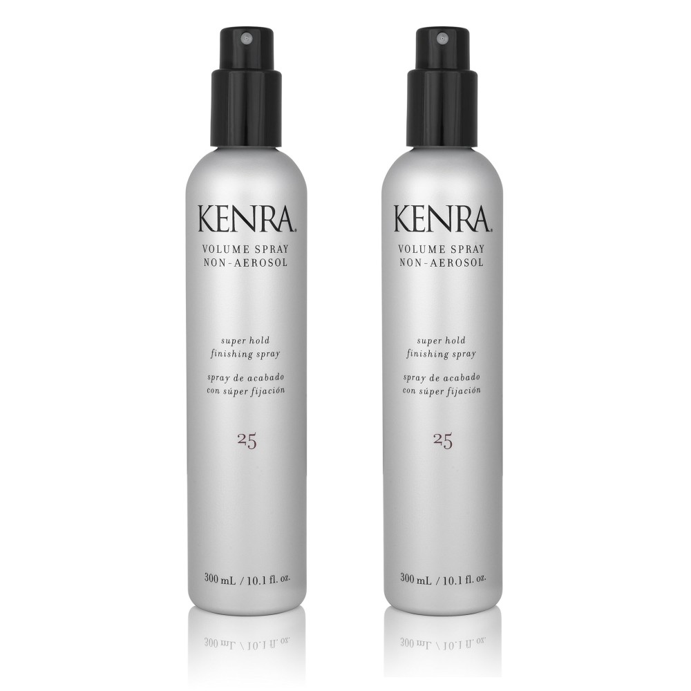Kenra Professional Volume Spray Non Aerosol 25 | Super Hold Finishing Spray | High Humidity Resistance | Flake-Free and Fast-Drying | All Hair Types | 10.1 fl. oz. (2-Pack)