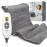 Pure Enrichment PureRelief XL Heating Pad - 12 x 24 Electric Heating Pad for Back Pain & Cramps, 6 Heat Settings, Soft Machine Wash Fabric, Auto-Off & Moist Heat (Charcoal Gray)