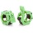 Greententljs. Olympic Bar Collar - 2 Olympic Dumbbell Bars Barbell Clamp Collars - Rogue Bumper Weights Plates Grip Collars Workout for Strength Weightlifting/Pro Training (1 Set, Green)