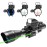 UUQ C4-12X50 Rifle Scope Dual Illuminated Reticle W/Laser Sight and Holographic Dot Reflex Sight (Green Laser)