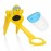 Aqueduck Faucet Handle Extender Set. Connects to Sink Handle and Faucet to Make Washing Hands Fun and Teaches Your Baby or Child Good Habits and Promote Independence to Them.
