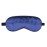 NMM Global 100% Mulberry Silk Sleep Mask Blackout, Cute Natural Sleeping Mask with Adjustable Elastic Strap, Satin Eye Cover for Men Women Adults (Navy Blue)