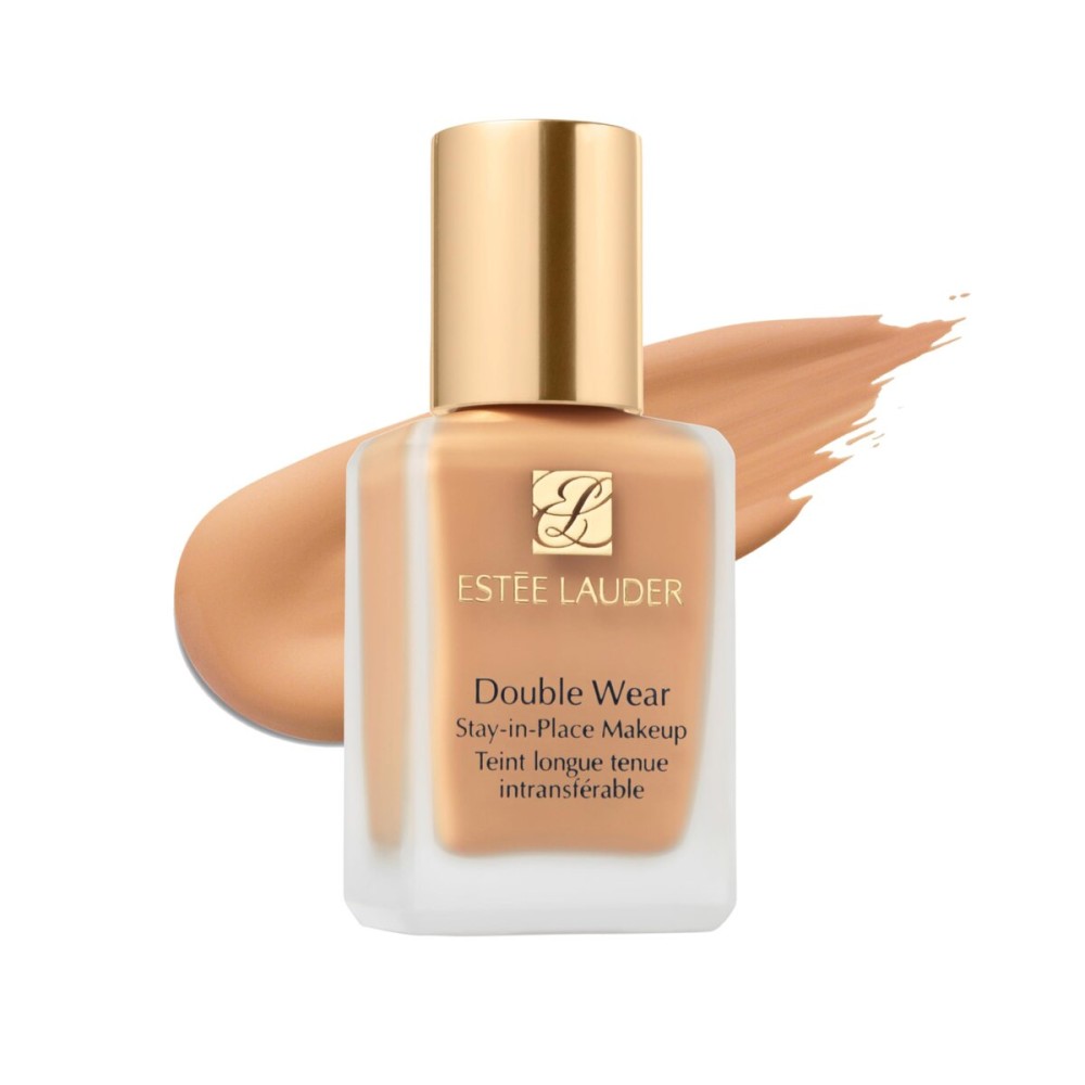 Este Lauder Double Wear Stay-in-Place 24-Hour Long-Wear Matte Foundation Makeup, 1 Fl Oz, 2W0 Warm Vanilla